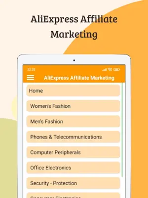 Aliexpress Affiliate Marketing android App screenshot 0